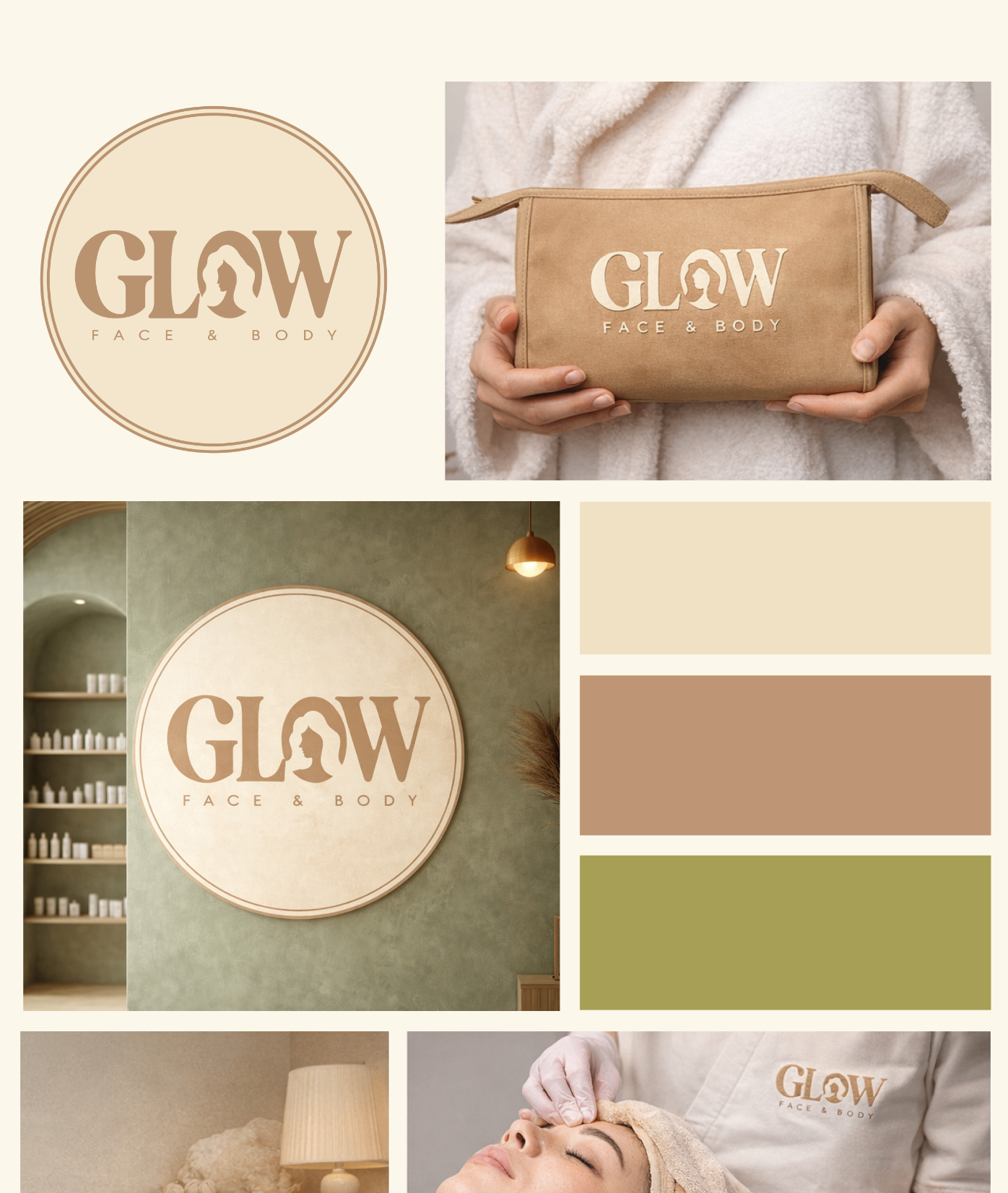 Glow · Face & Body · branding