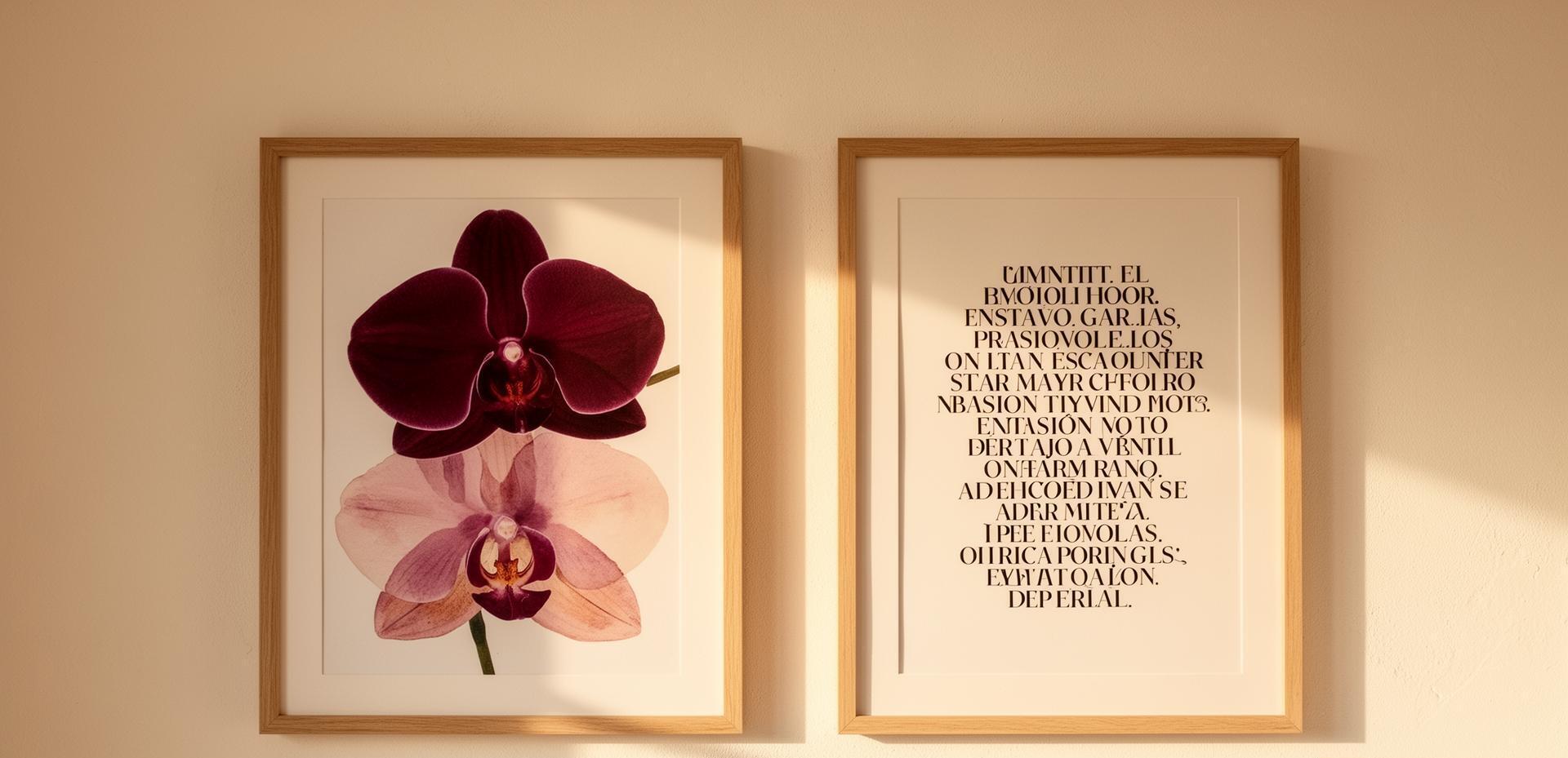 Art prints enmarcados · pareja