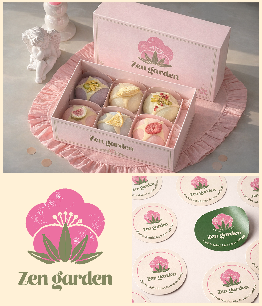 Zen Garden · sistema de marca